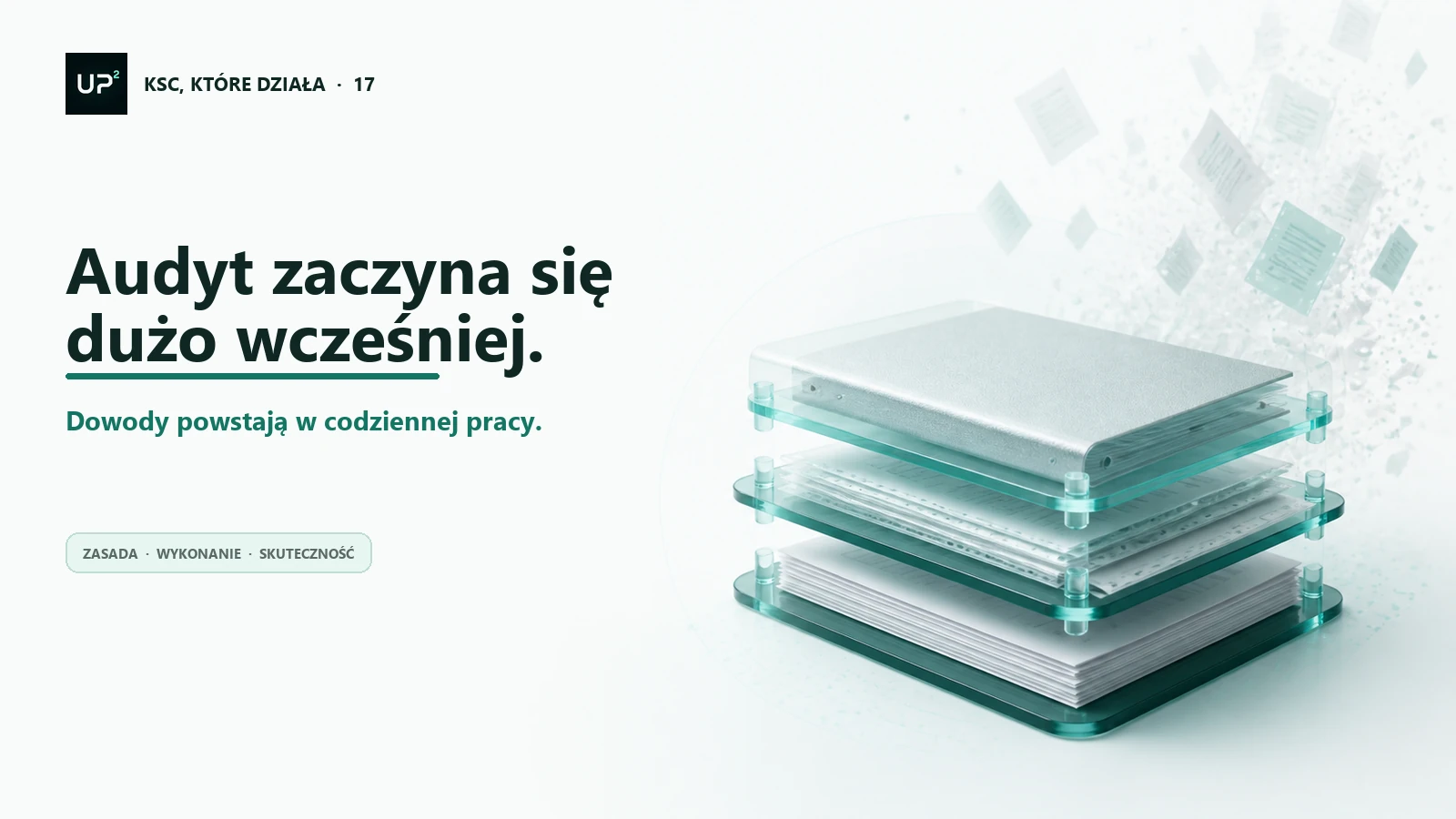 Grafika do artykułu: Jak przygotować organizację do audytu KSC bez nerwowego kompletowania plików